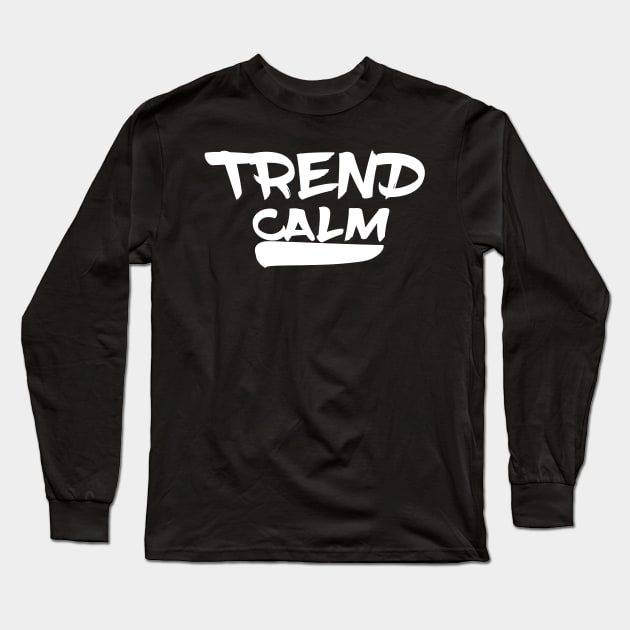 Trend calm Long Sleeve T-Shirt by Blueberry Pie 